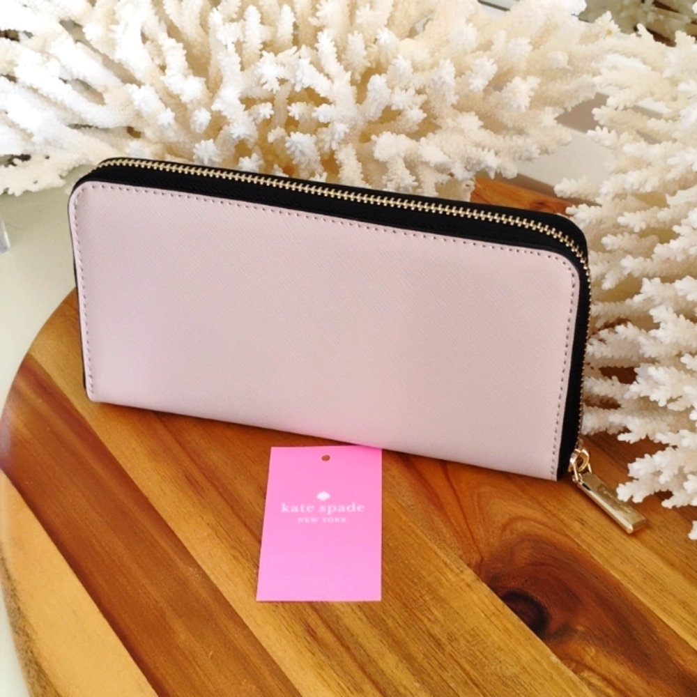 Kate Spade 💥 NWT 💥 Staci Colorblock Large Continental Wallet. Elegant A+ - Picture 5 of 17